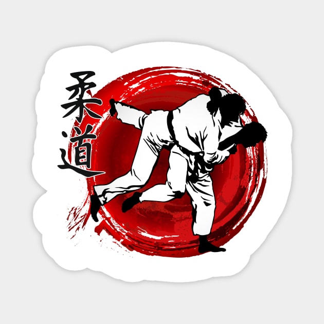 Judo Sticker by juyodesign